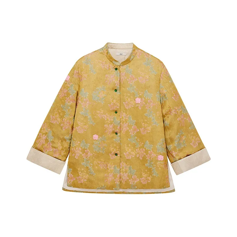 D'zzit Puffer Jacket Women's Yellow-0