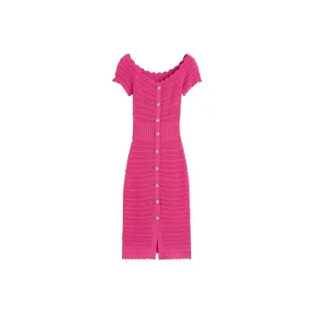 Bebe Short-Sleeved Dresses Women's Rose Red