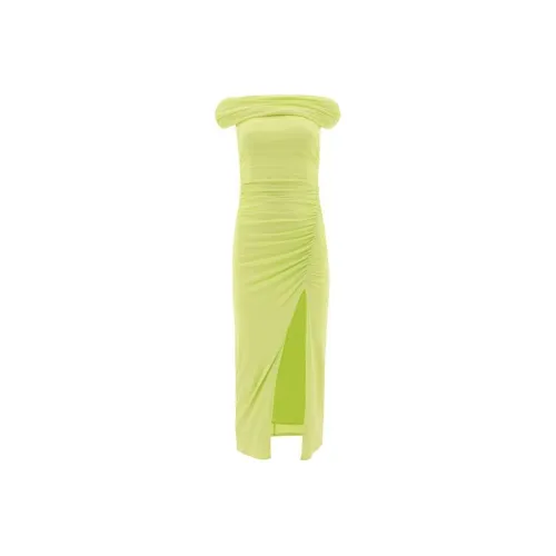 Self portrait Off shoulder Draped Midi Dress