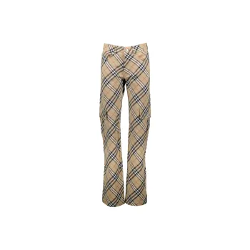 Burberry Wide Leg Trouser 'Teacup/Pasture'