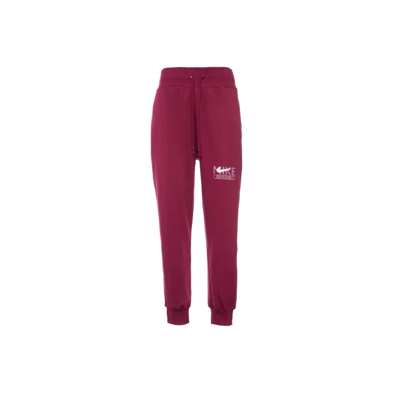 Nike Knitted Sweatpants Women's Rose Red-0