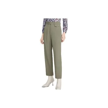 JZ. ANNAKRO Suit Trousers Women's Army Green