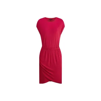 ARMANI EXCHANGE Short Sleeved Dresses Women's Rose Red