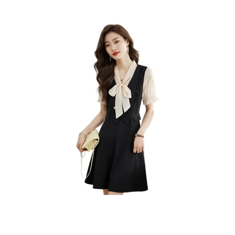 La Chapelle Short Sleeved Dress Women's-6