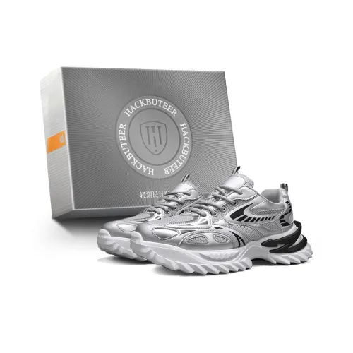 HACKBUTEER Low Top Chunky Sneakers Men's Box Included