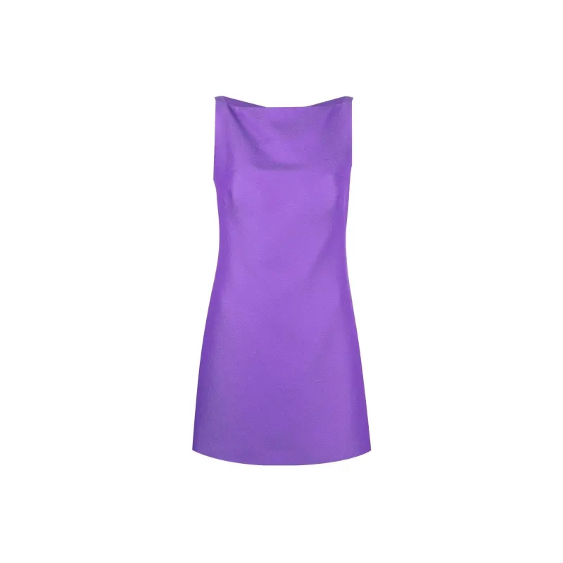 Valentino Sleeveless Dresses Women's Purple-0
