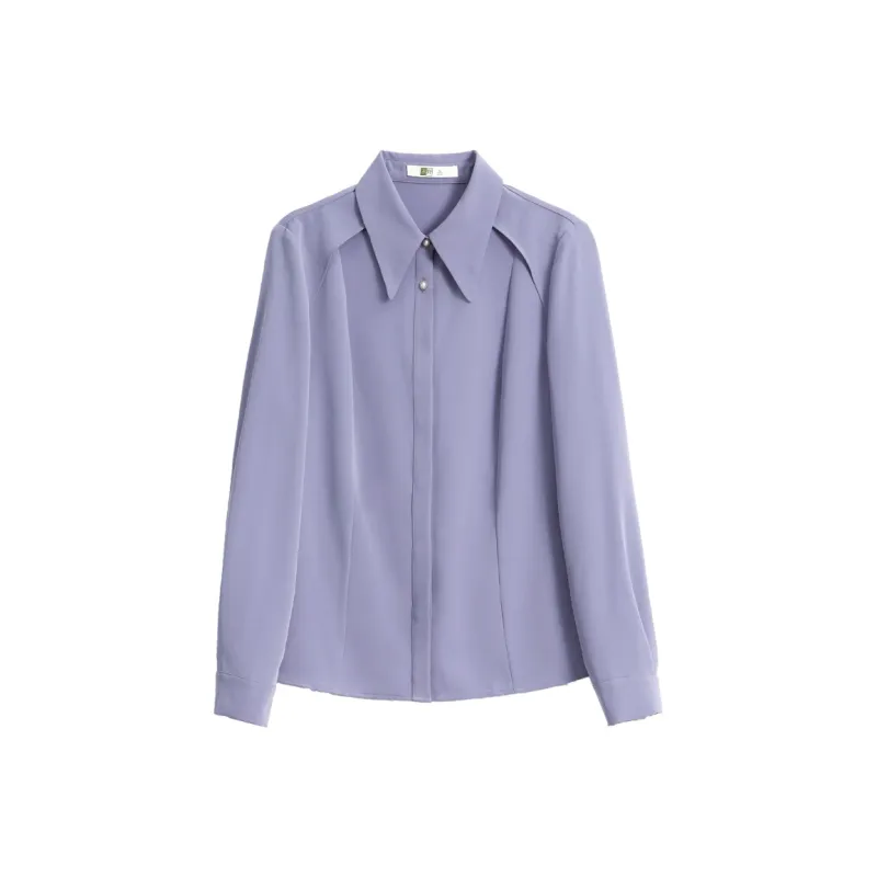 Mambe Shirts Women's Smoke Purple-0