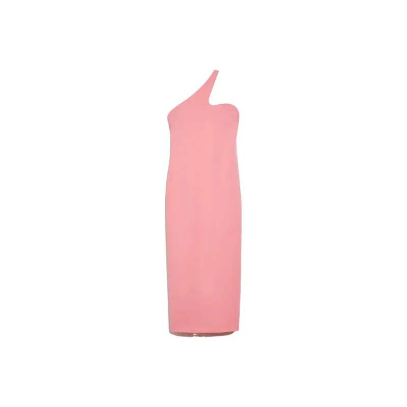 SportMax Sleeveless Dresses Women's Pink-0