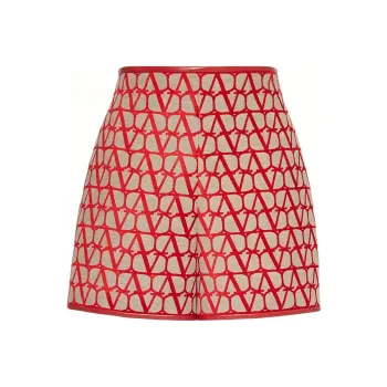 Valentino Casual Shorts Women's Red