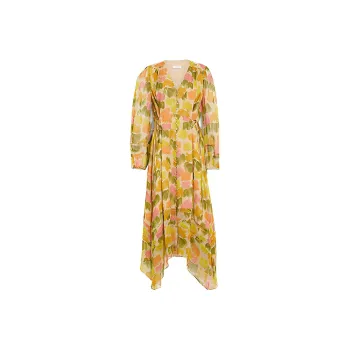 COACH Long Sleeved Dresses Women's Yellow