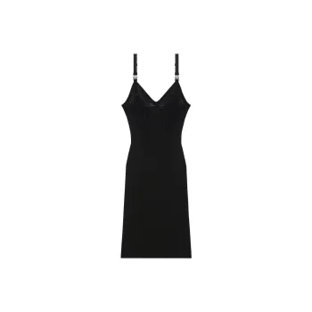 Givenchy 4G Buckle Straps Knitted Mini Dress
