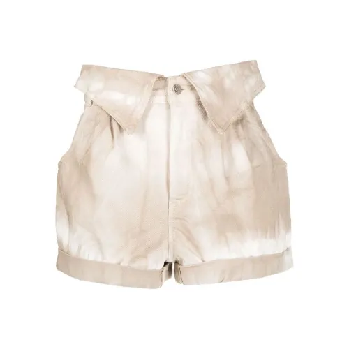 Stella McCartney Folded Waistband Denim Shorts