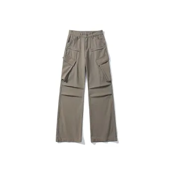 Wen Shan Cargo Pants Women's Coffee
