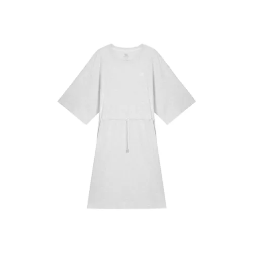 New Balance Short-Sleeved Dresses Women's Gray