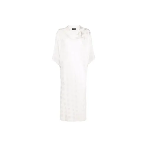 RAF SIMONS Long-Sleeved Dresses Women's White