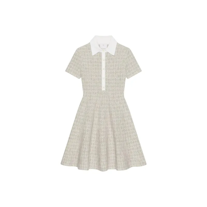 Givenchy Monogram Detailed Mini Dress-0