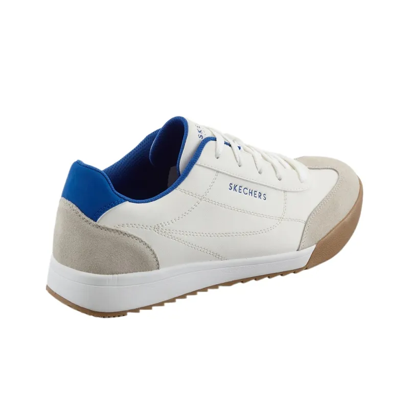 Skechers Zinger 2.0 Low Top Casual Shoes Men's Blue White-4