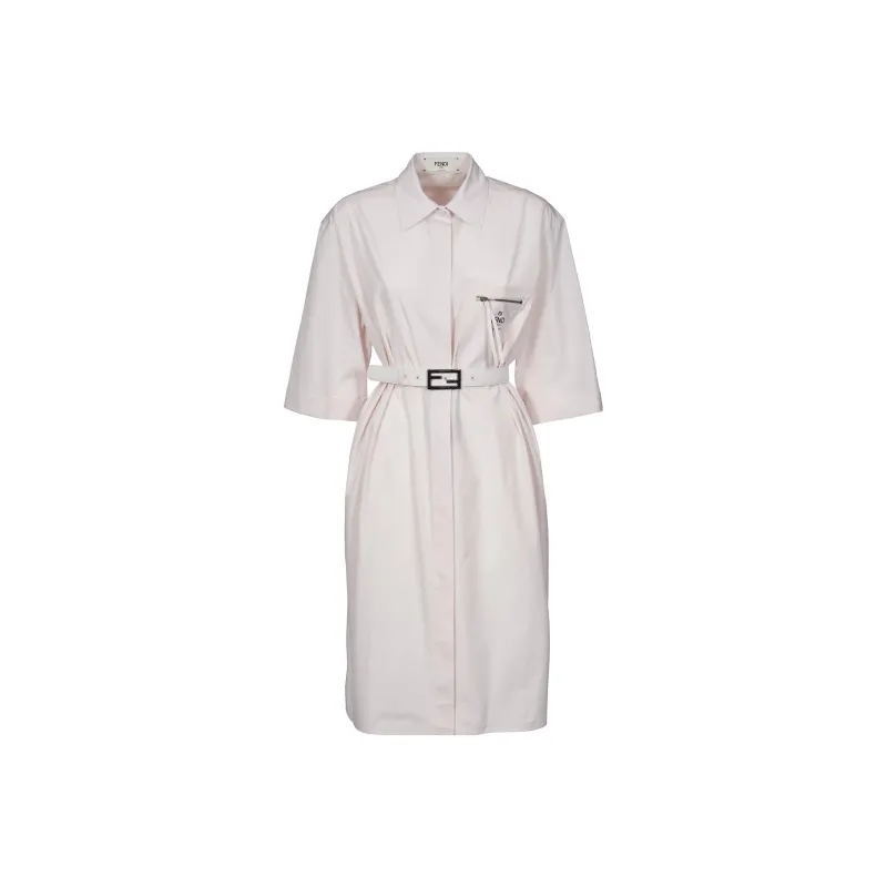 FENDI Oversized Shirt Dress-0