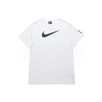 Nike Sportswear Swoosh Short Sleeved Dresses Women's White