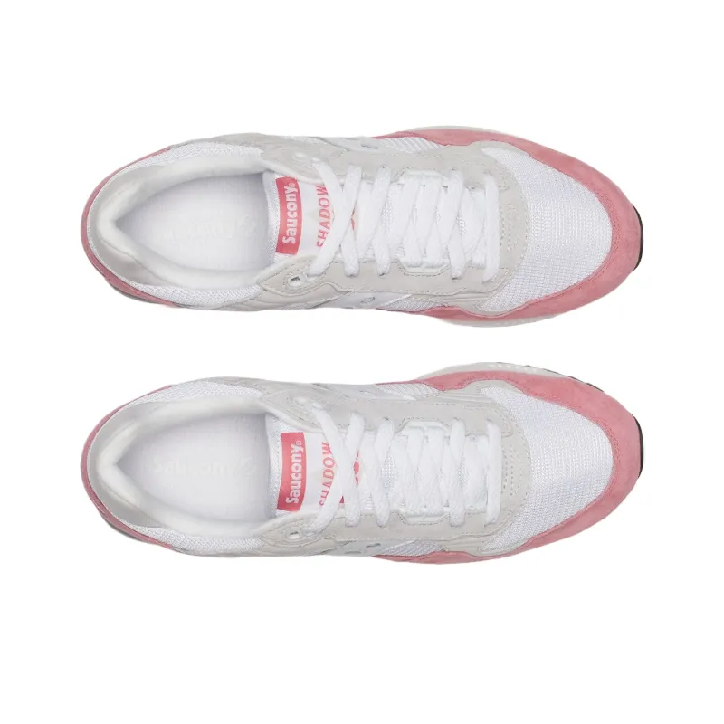 Saucony Shadow 5000 Low Top Running Shoes Unisex Pink-3