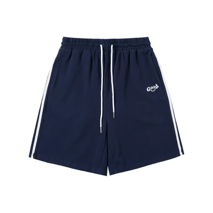 MeiHaoStore Casual Shorts Women's Navy Blue-0