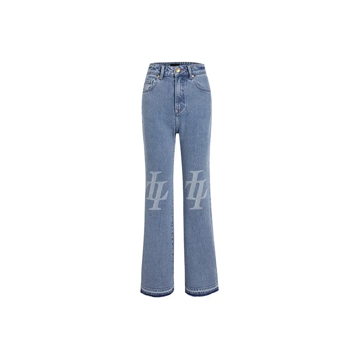 LIUREGALI Jeans Women's Sky Blue-0