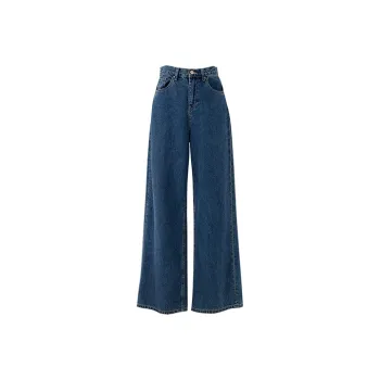 SOON FLOWER Jeans Fall Winter Women's Blue