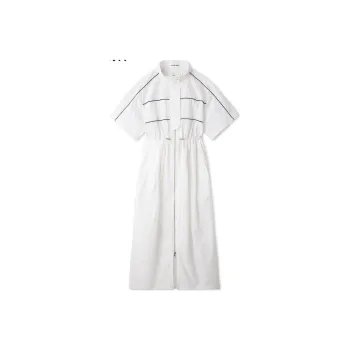 Lily Brown Short-Sleeved Dresses Women's