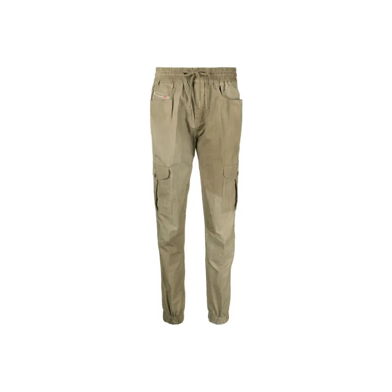 DIESEL Cargo Pants Women's Green-0