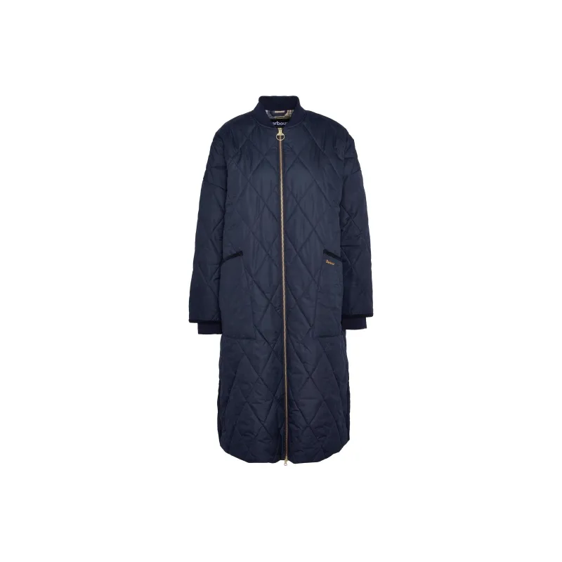 BARBOUR Puffer Jacket Women's Dark Marine Blue-0