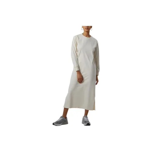New Balance NB Athletics Nature State Long-Sleeved Dresses Women's White