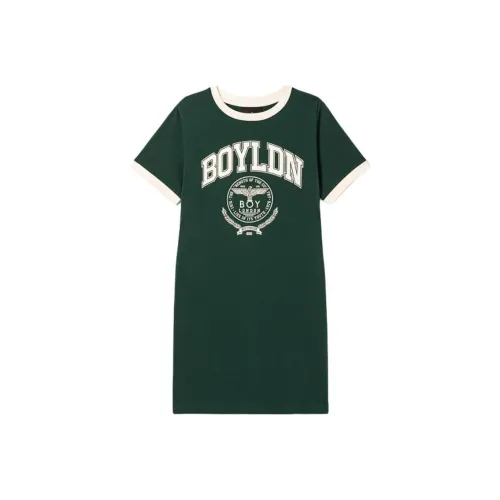 Boy London Short-Sleeved Dresses Women's Green