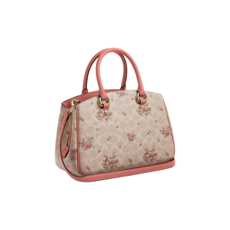 COACH Canvas Handbag Trumpets Women's Multicolor-1