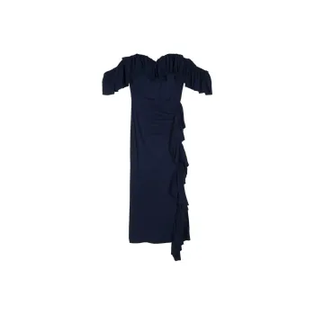 CHIARA BONI La Petite Robe SS24 Short-Sleeved Dresses Women's Midnight Blue