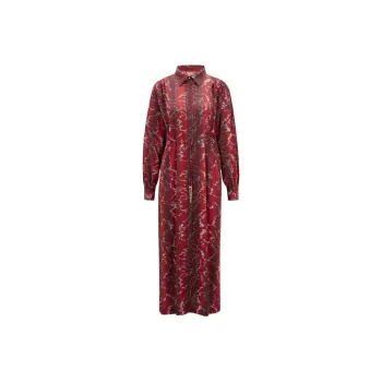 HUGO BOSS Long Sleeved Dresses Women's Red