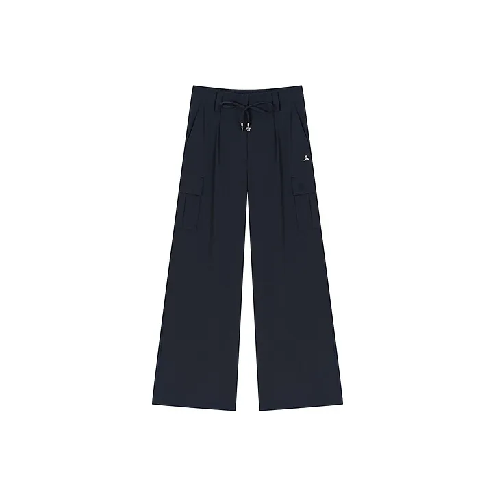 Teenie Weenie Casual Pants Women's Navy Blue-0