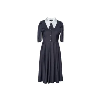 ROEYSHOUSE Short Sleeved Dress Women's Gray