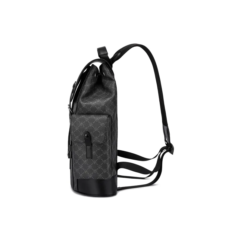 FAIRWHALE PVC Backpack Laptop Bag Regular Men's Multicolor-4