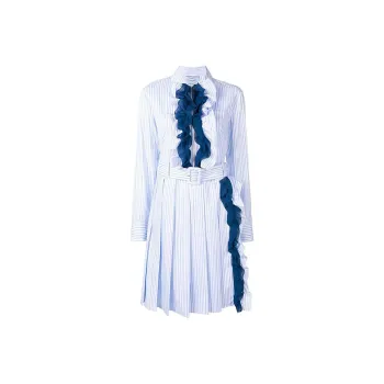 PRADA Long-Sleeved Dresses Women's Blue