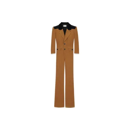 SAINT LAURENT Jumpsuits Women's Camel