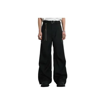TH FABRICATE Casual Pants Unisex Black