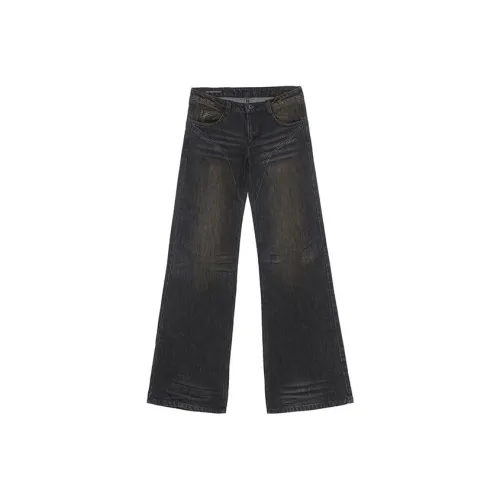 Fax Copy Express Straight Jeans Unisex