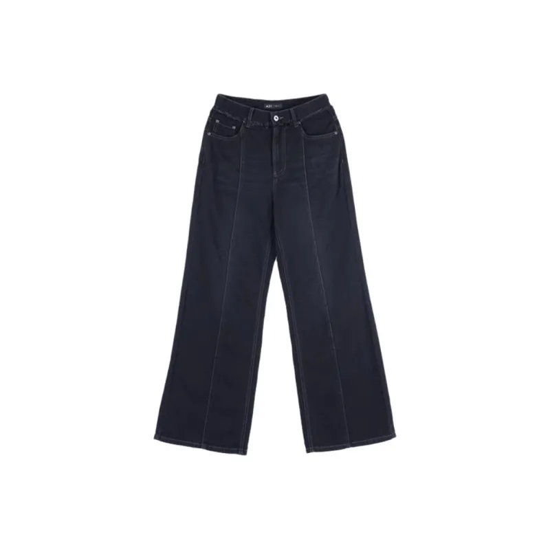 A21 Jeans Women's Black Gray-0