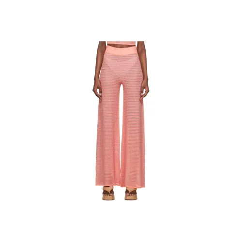 Remain Questioning Casual Pants Women's Pink