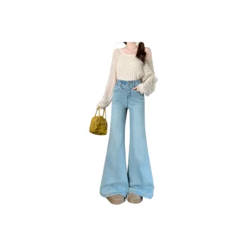 XIAOJUCHUANLI Jeans Women's Blue