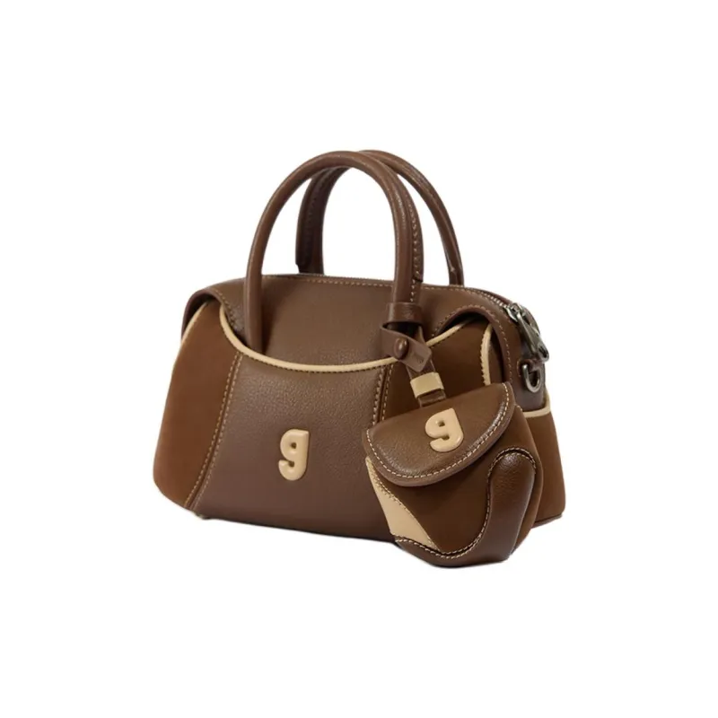 KUNOGIGI Cow Leather Handbag Regular Unisex Multicolor-12