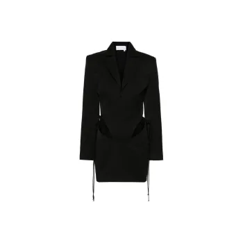 Aleksandre Akhalkatsishvili Cut-out Blazer Minidress