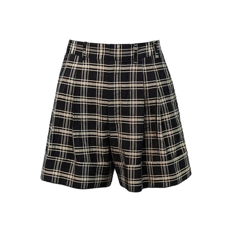 Laurence & Chico Casual Shorts Women's Black Coffee-0