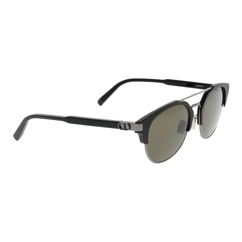 DIOR Acetate Aviator Sunglasses Men's Black-1