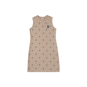 MLB Sleeveless Dress Women's Khaki